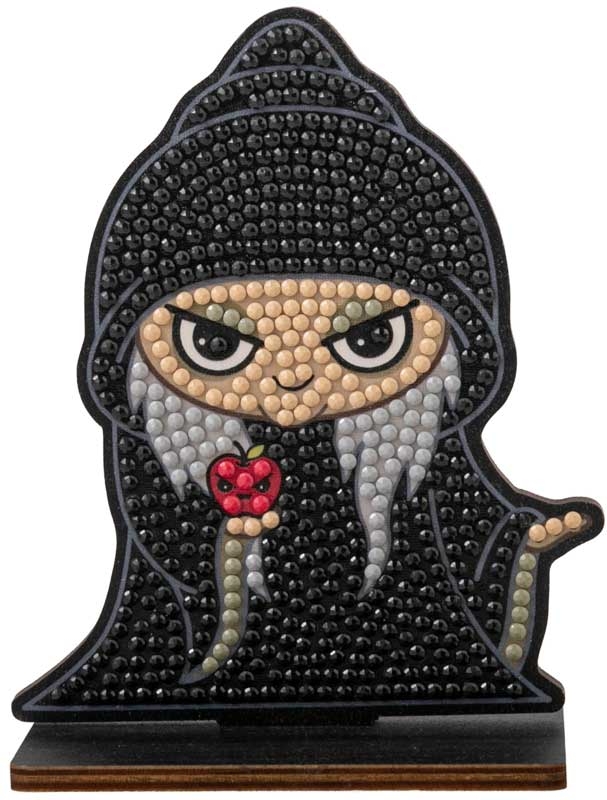 Комплект за диамантена бродерия, Craft Buddy, Crystal Art Buddies, Зла вещица, 7 части
