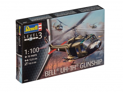 Aeromacheta Revell Elicopter Bell Uh-1H Gunship