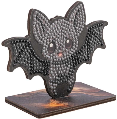 Комплект за диамантена бродерия, Craft Buddy, Crystal Art Buddies, Прилеп, 7 части