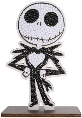 Комплект за диамантена бродерия, Craft Buddy, Crystal Art Buddies, Джак Скелингтън, 7 части