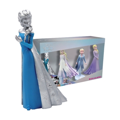 Комплект с колекционерски фигурки, Walt Disney, Bullyland, Disney 100 Platinum Frozen, 4бр.