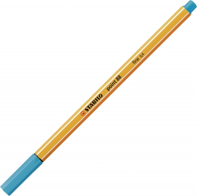 Pen, Stabilo, Point 88 amendă 0,4, azur
