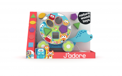 Jucărie din lemn, J′adore, Sortator de broaște țestoase