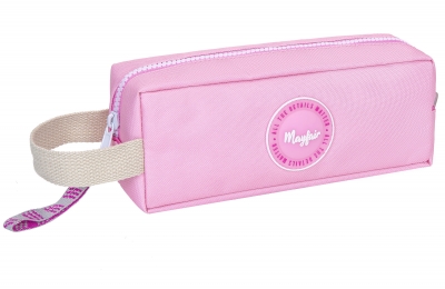 Ученически несесер, Kstationery, Mayfair, What Matters, 22 x 8.5 x 5.5 cm, Розов