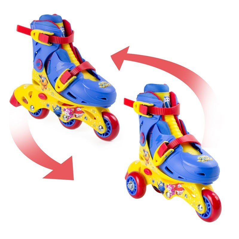 Комбинирани ролери и ролкови кънки за деца, Super Wings