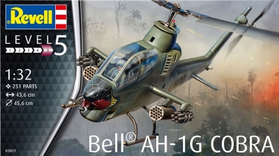 Aeromachete, Revell, Elicopter militar Bell AH-1G Cobra, 251 piese