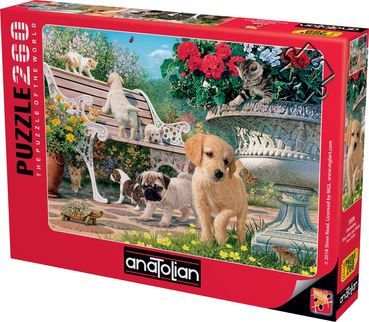 Puzzle, Anatolian, Animale de companie, 260 de piese