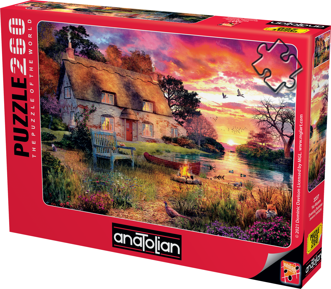 Puzzle, Anatolian, Seară de vară, 260 de piese